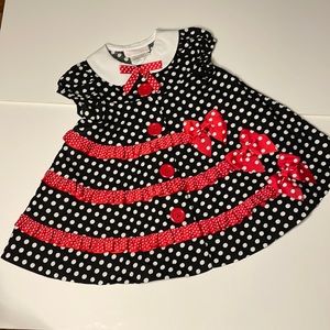 Bonnie baby polkadot dress